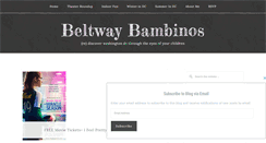 Desktop Screenshot of beltwaybambinos.com