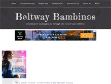 Tablet Screenshot of beltwaybambinos.com
